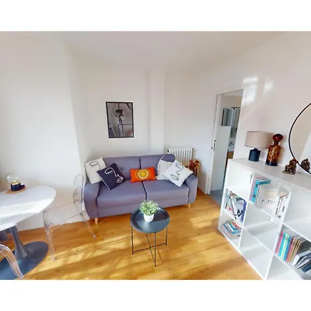 Joivy Modern Studio With Eiffel Tower View Paris